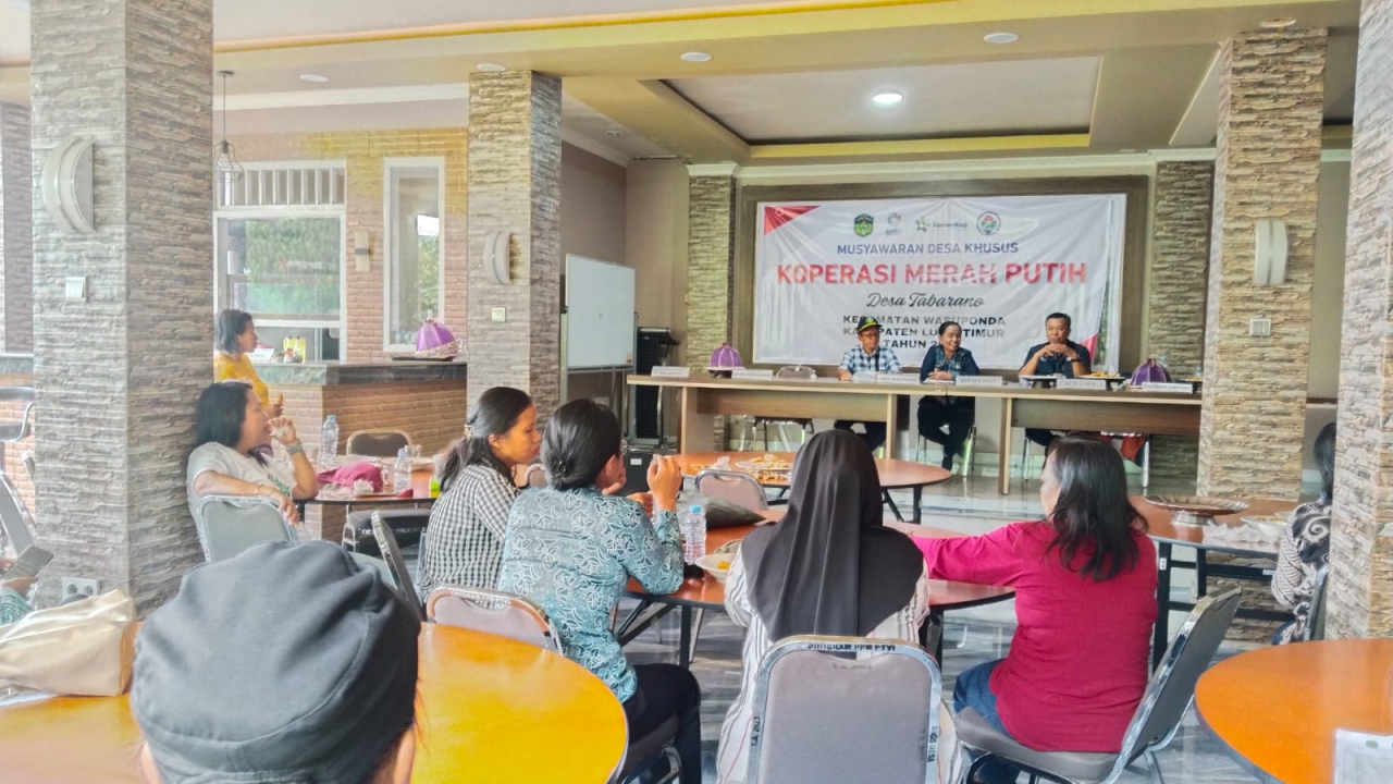 MUSYAWARAH DESA KHUSUS KOPERASI MERAH PUTIH