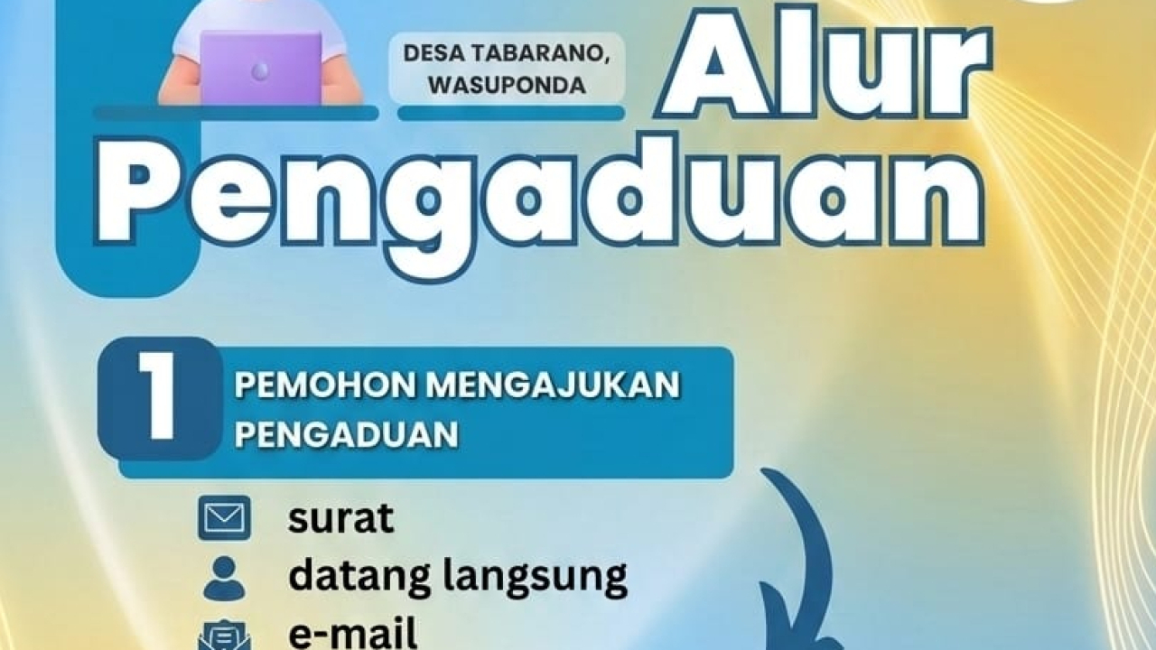 LAYANAN PENGADUAN MASYARAKAT DESA