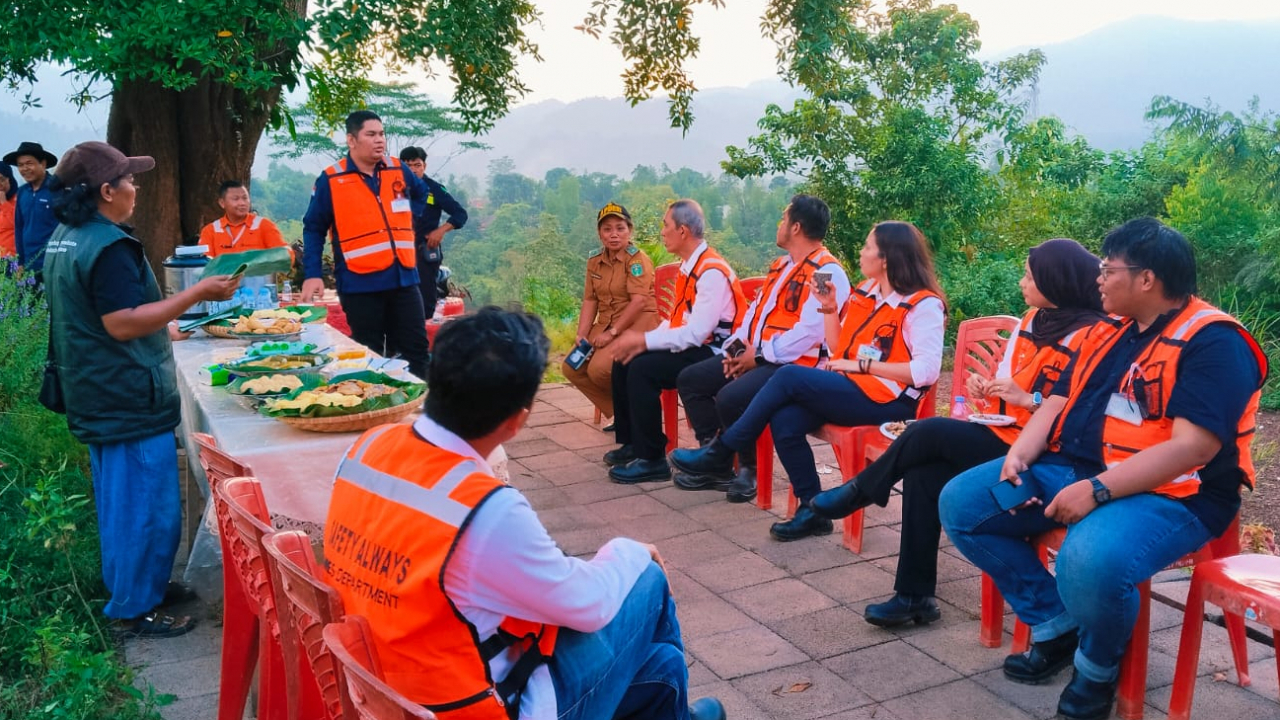 KUNJUNGAN KEMENTRIAN ESDEM DI DAMPINGI OLEH PT.VALE