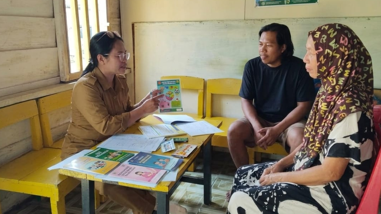 INTERAKSI DENGAN MASYARAKAT TERKAIT SPM DESA TABARANO