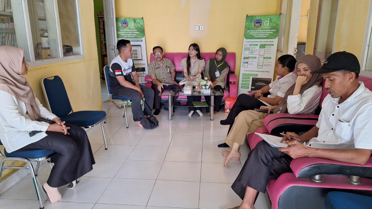 Desa Oneeha Terima Kunjungan BPS: Persiapan Pendataan Terbaru Dimulai