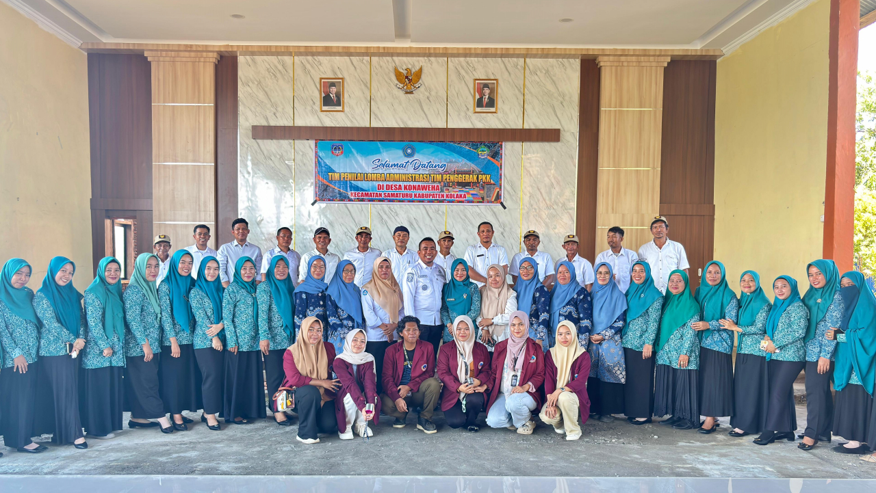 Penilaian Administrasi Desa Tingkat Kecamatan Samaturu di Desa Konaweha