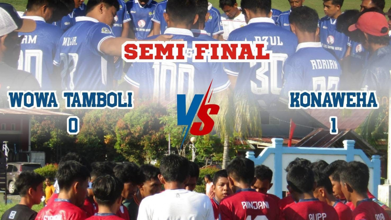 Desa Konaweha Melaju ke Final Lomba Sepak Bola Tingkat Kecamatan Samaturu
