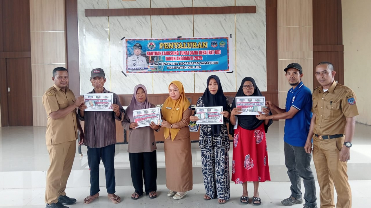 Pemberian BLT (Bantuan Langsung Tunai) Dana Desa (BLT-DD) Tahun Anggaran 2025