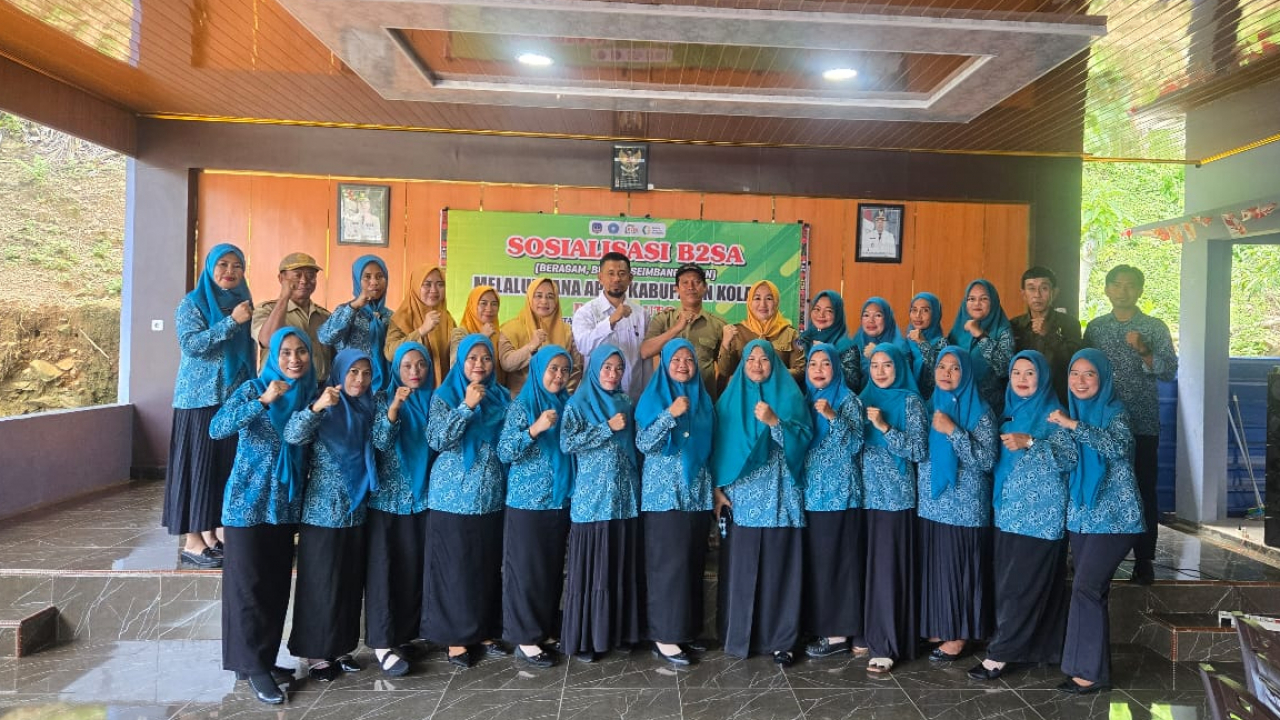 Kegiatan  pkk kolaborasi dengan Dinas ketahanan pangan
