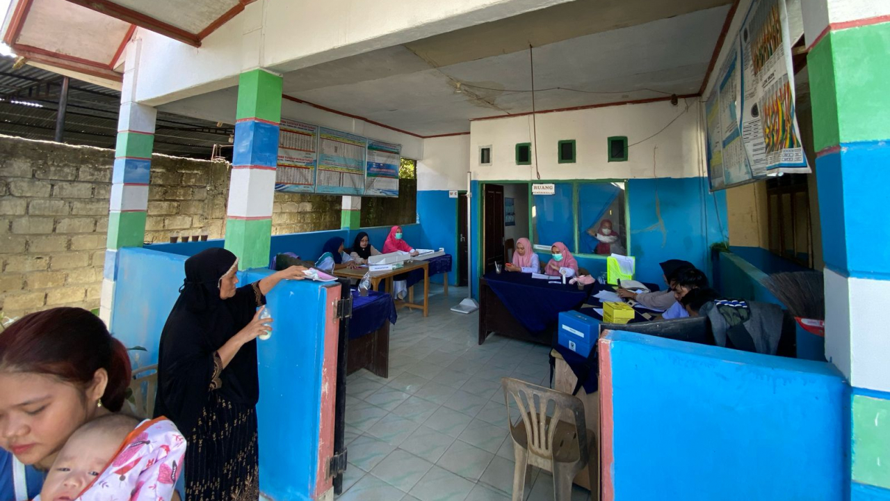 Pelayanan Posyandu di Kelurahan Tumpas Kembali Aktif Pasca Lebaran