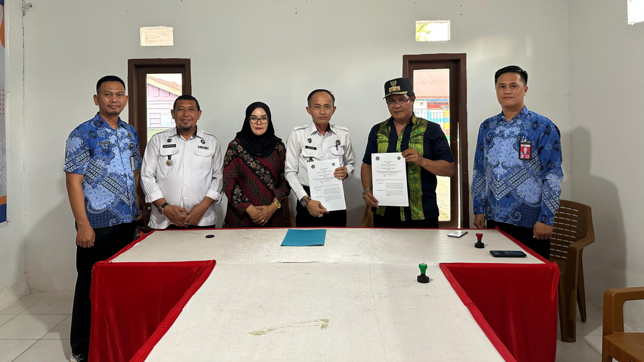 Kerja Sama Balai Kemasyarakatan Kelas II Kendari dan Kelurahan Tumpas Diresmikan Melalui Penandatanganan MoU