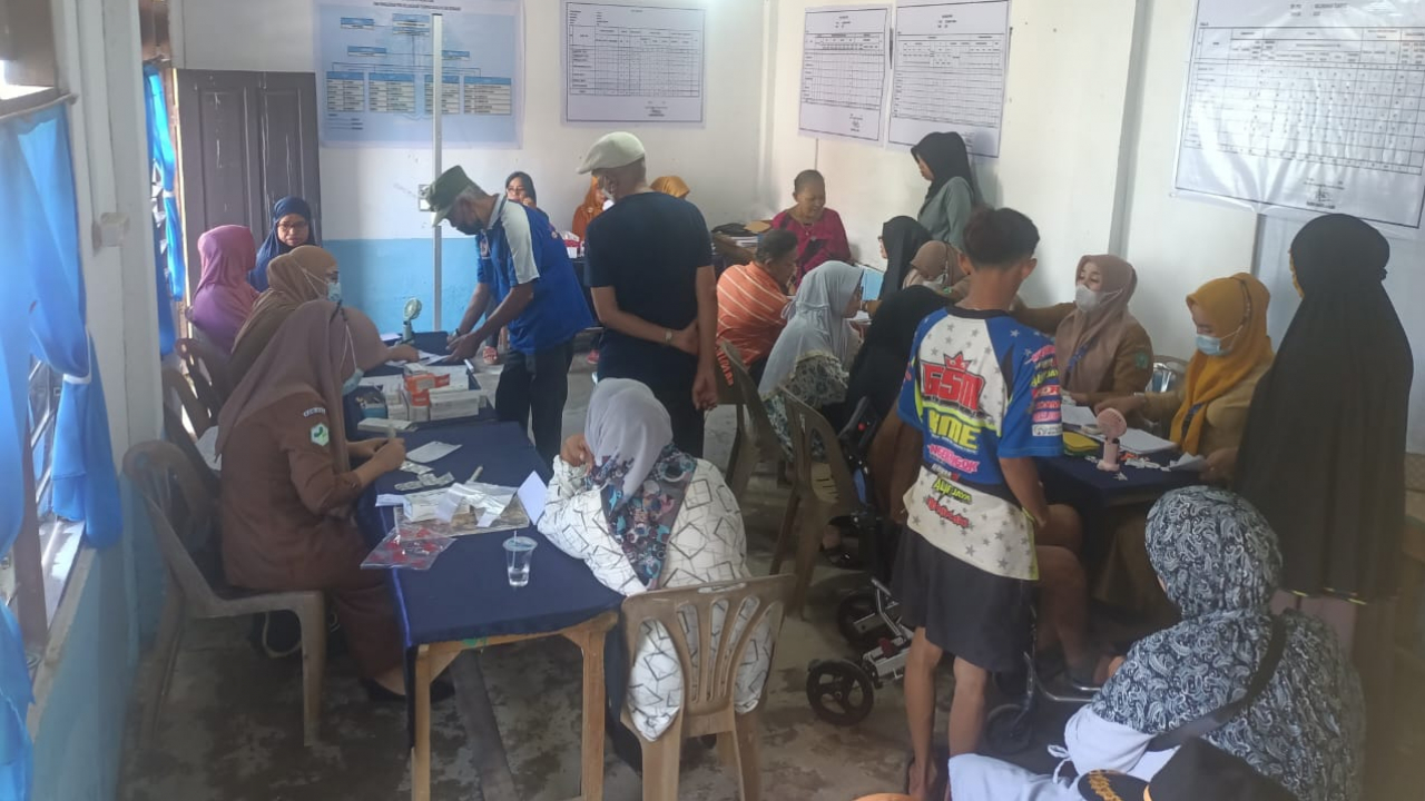 Kegiatan Rutin Posyandu Temmangingi Kelurahan Tumpas
