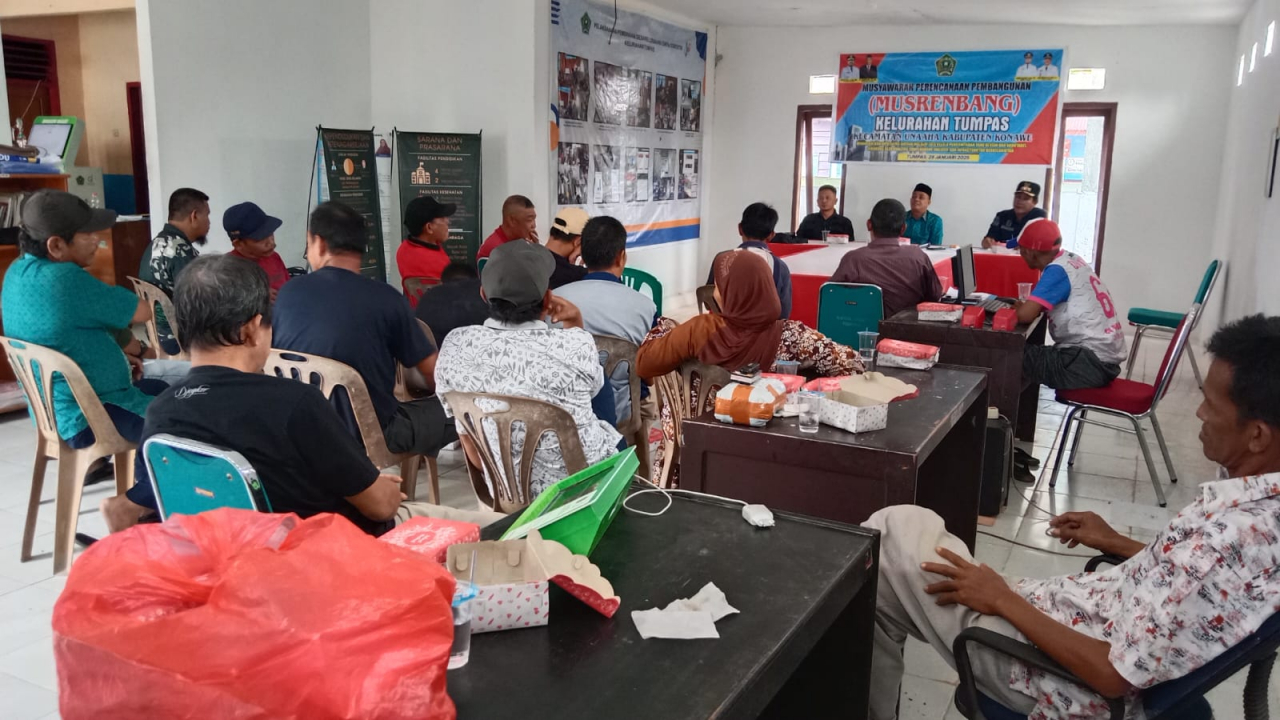 Musrenbang Kelurahan Tumpas Bahas Prioritas Pembangunan Tahun 2025