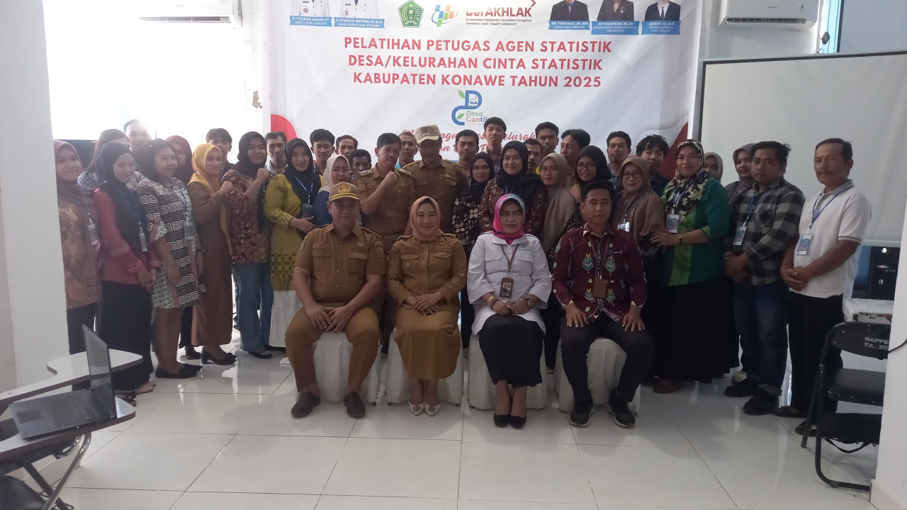 Kelurahan Cinta Statistik Gelar Pelatihan Petugas Agen Data Statistik