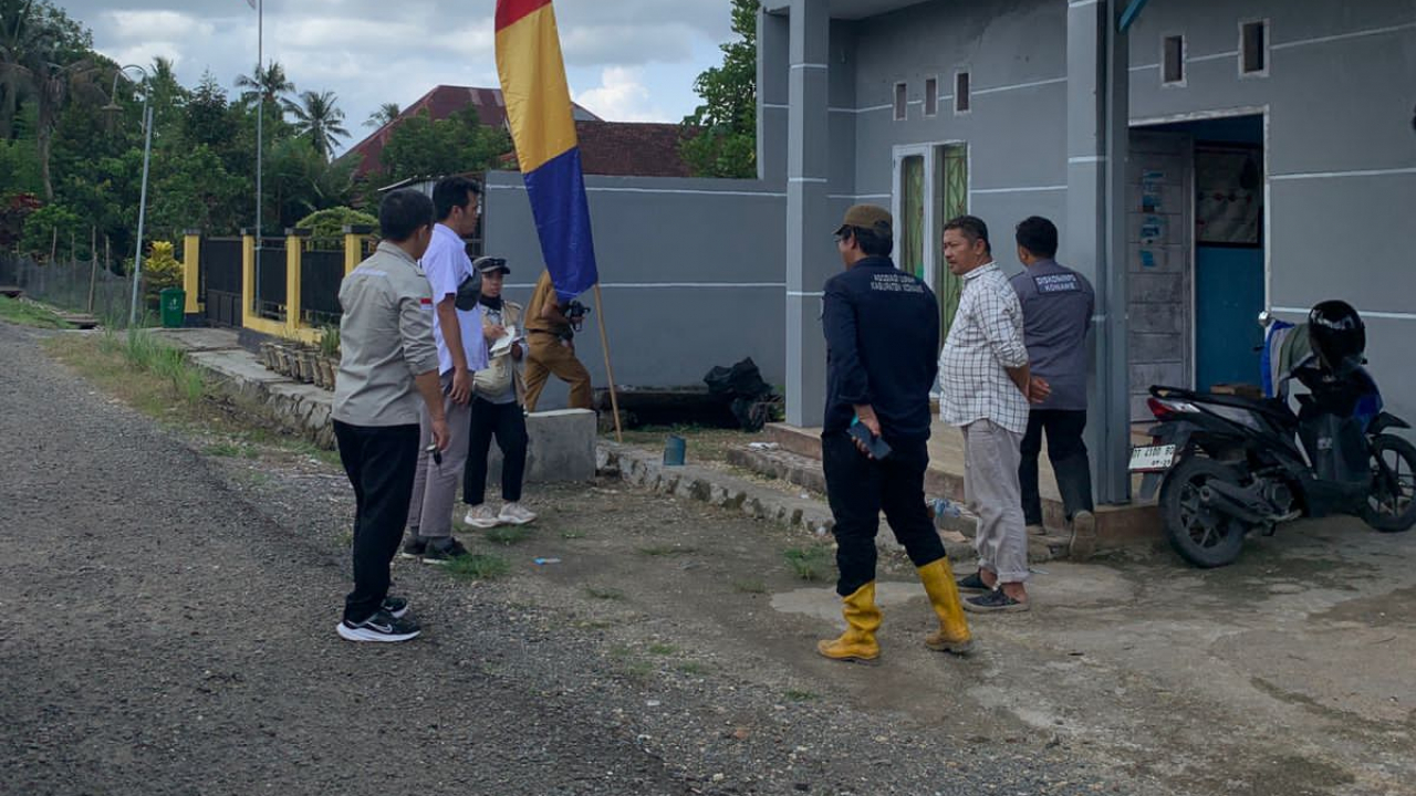 Tim Penilai Adipura Kunjungi Kelurahan Tumpas, Tinjau Bank Sampah Bersama BLH Konawe