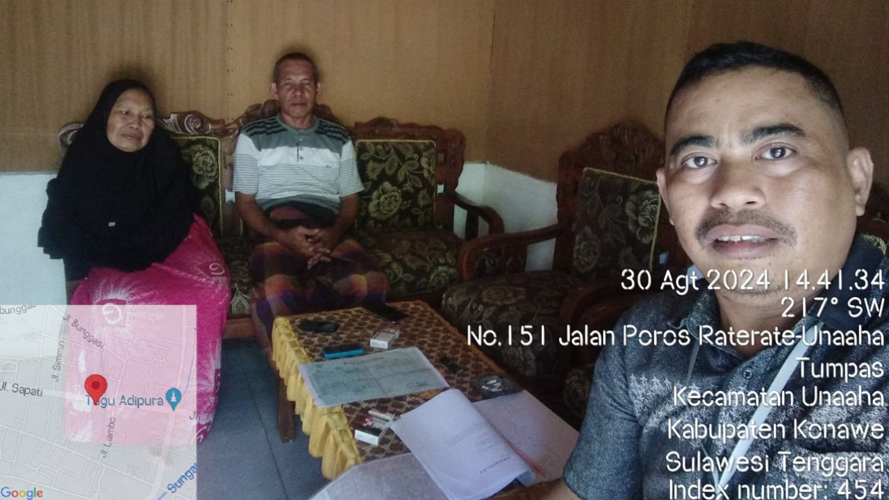 Agen Data Desa/Kelurahan Cinta Statistik (Cantik) Lakukan Pencacahan di Kelurahan Tumpas dalam Program Desa Cantik
