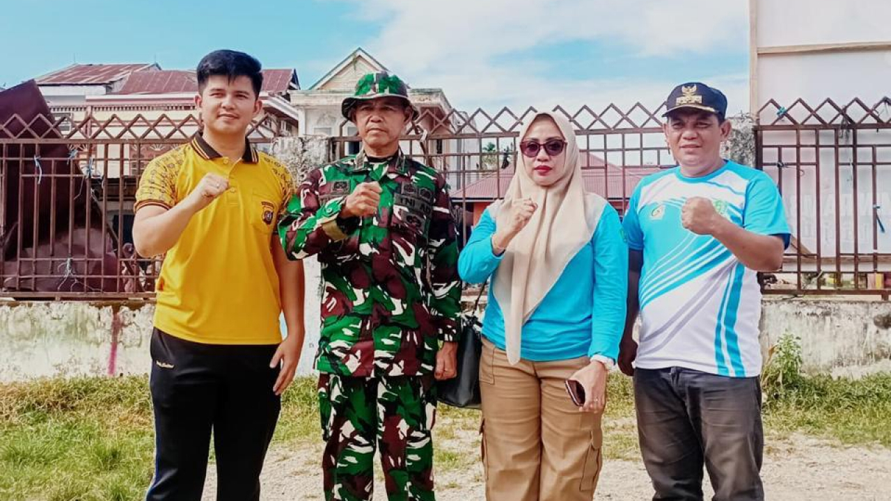 Sinergi Aparat dan Masyarakat dalam Kerja Bakti di Pasar Sentral Wawotobi