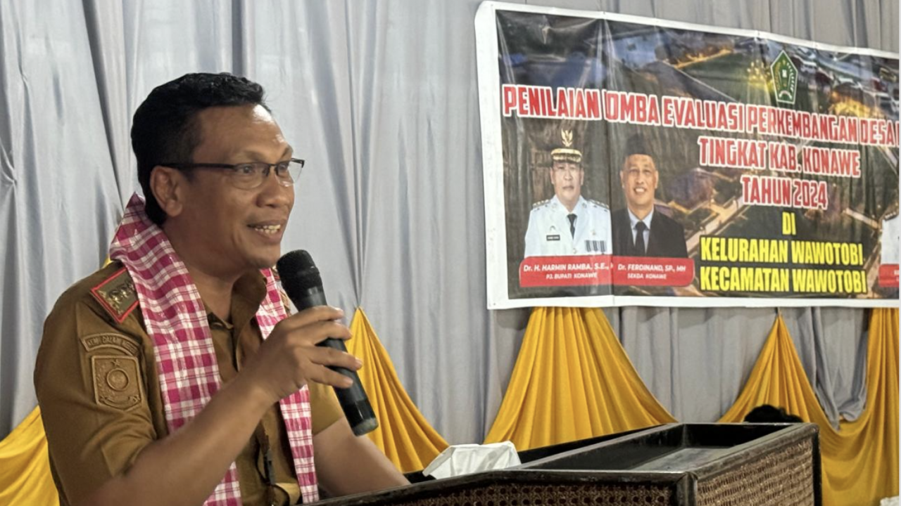 Penilaian Lomba Desa Dan Kelurahan Tingkat Kabupaten Konawe, Lura Wawotobi Optimis Rah Juara