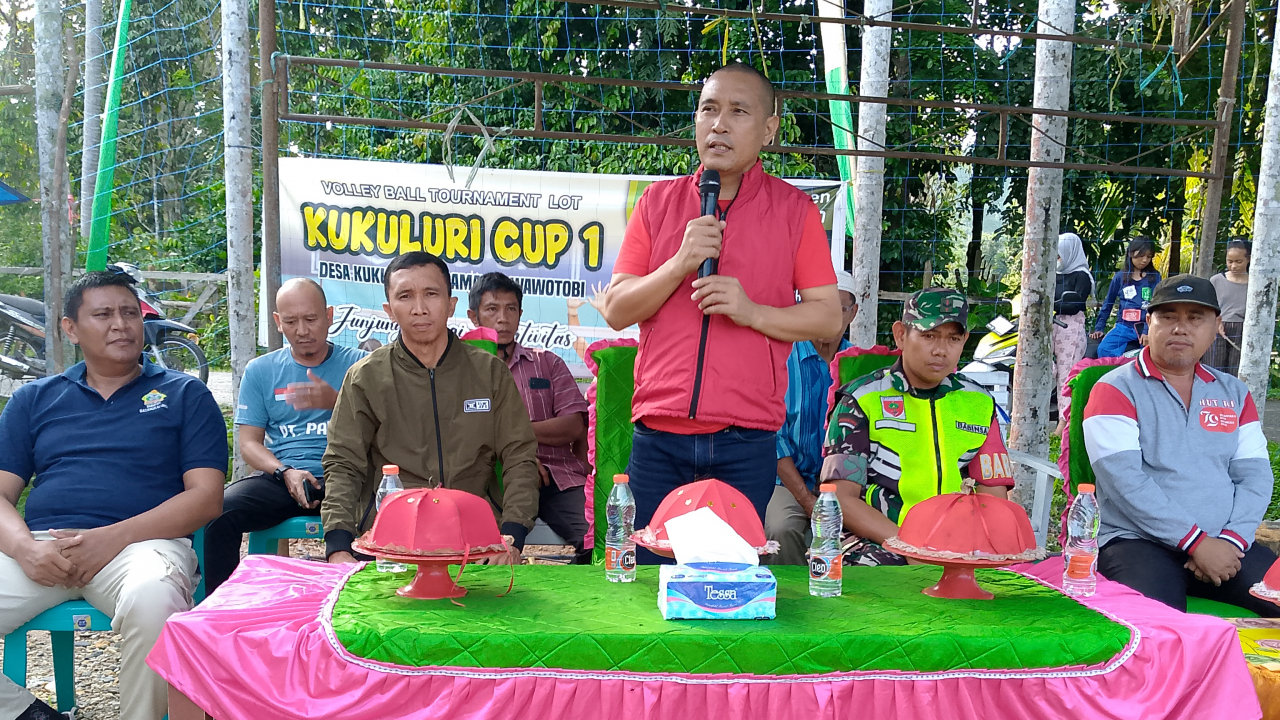 Meriahnya Pembukaan Tournament Voli KUKULURI CUP I di Desa Kukuluri