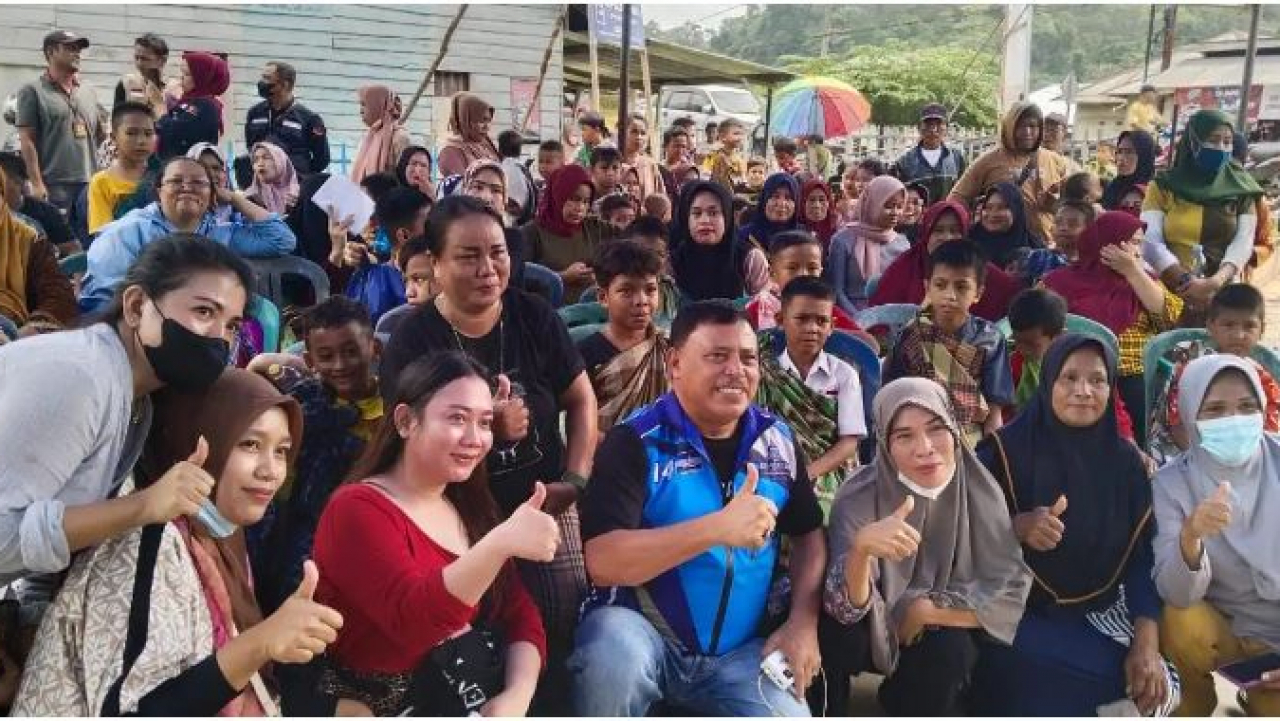 Safari Bulan Bakti Sosial Umar Arsal Sukses Digelar di Desa Polua Sampara, Umar Arsal: Titik Ke-21