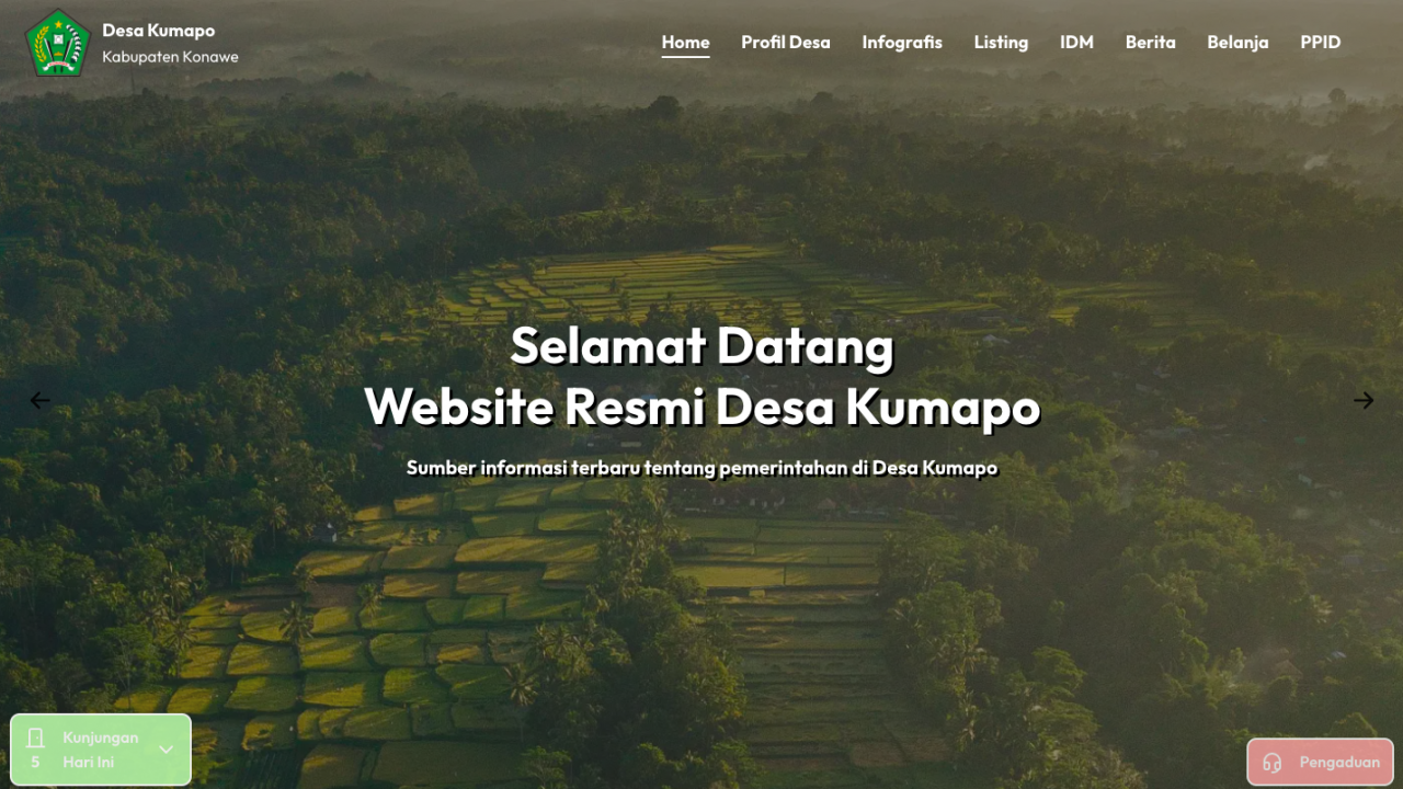 Demi Efisiensi Pemerintahan, Desa Kumapo Menerapkan Digitalisasi Administrasi Desa