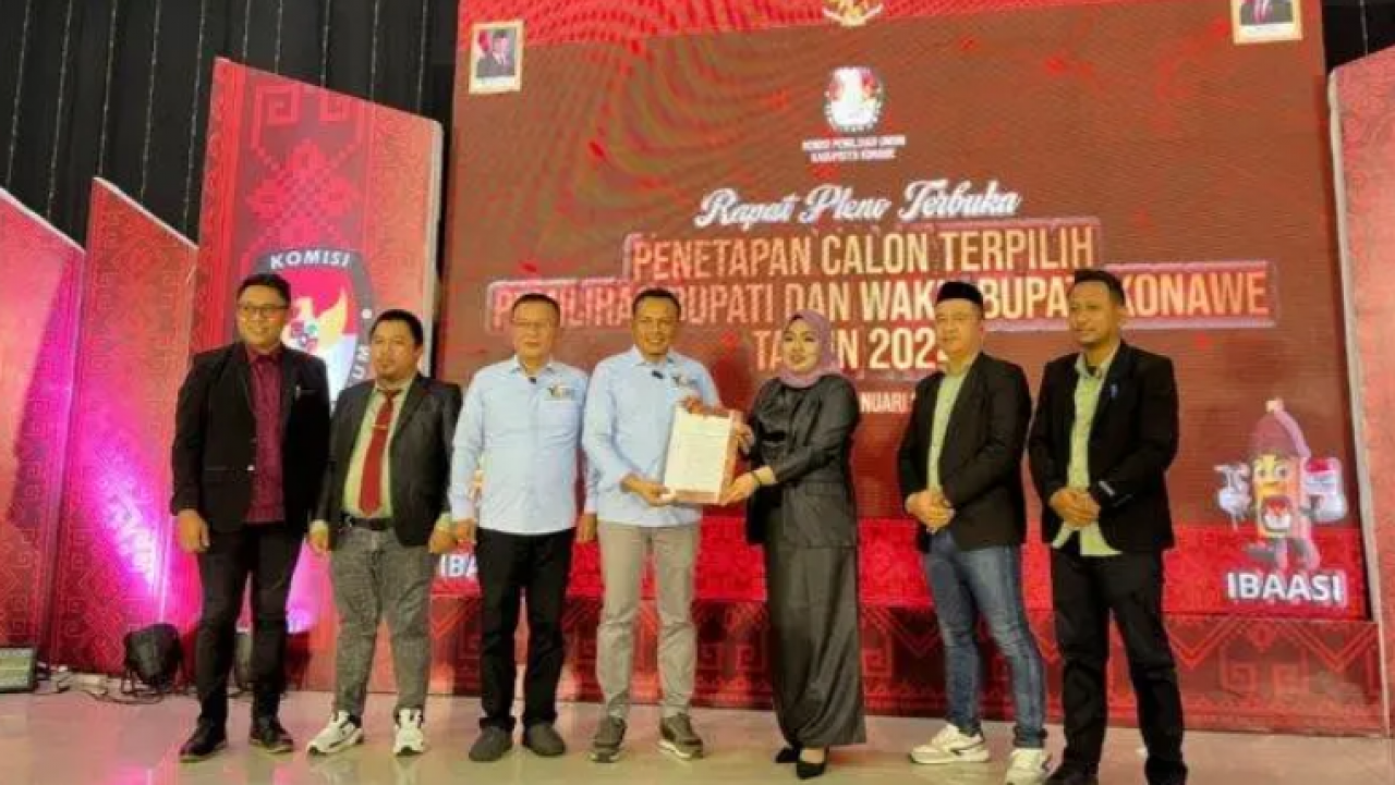Yusran Akbar dan Syamsul Ibrahim Resmi Pimpin Konawe 2025-2030