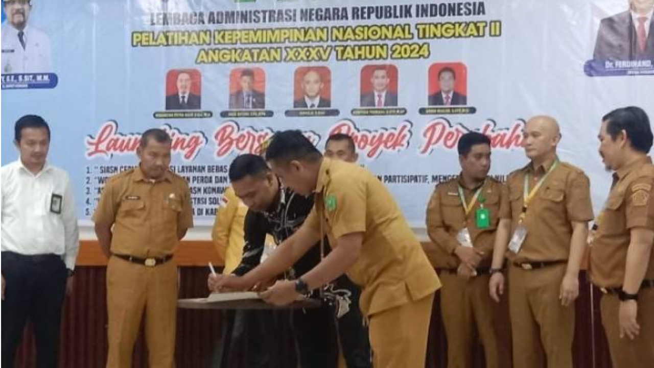 Lima Proyek Perubahan Diluncurkan Pj Bupati Konawe