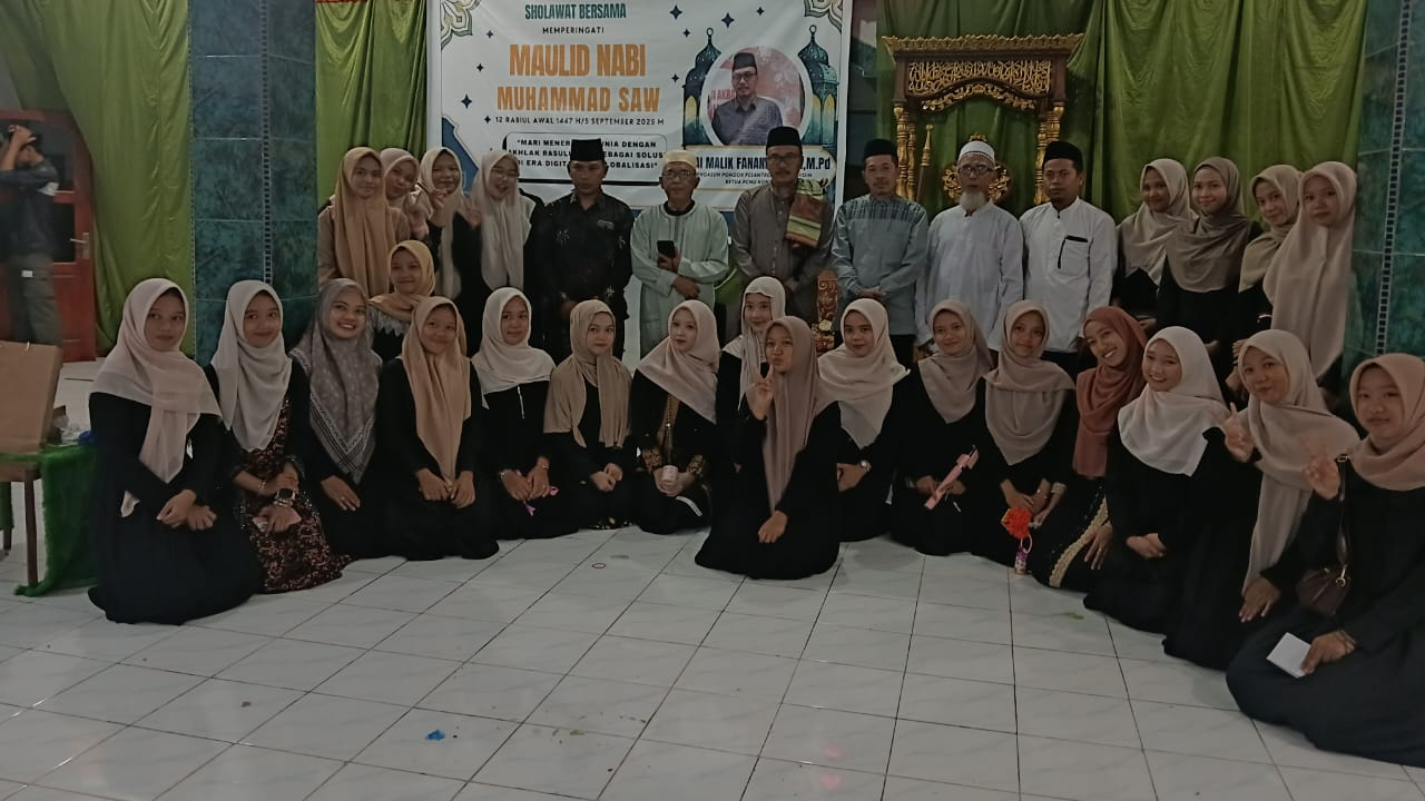 Peringatan Maulid Nabi Muhammad SAW di Kelurahan Sendang Mulya Sari