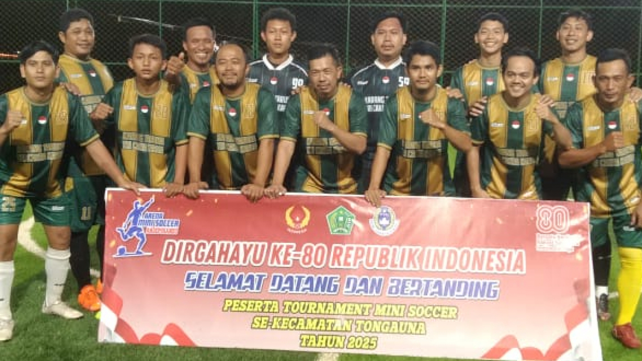 Sendang Mulyasari FC Meriahkan HUT RI ke-80 Lewat Turnamen Sepak Bola