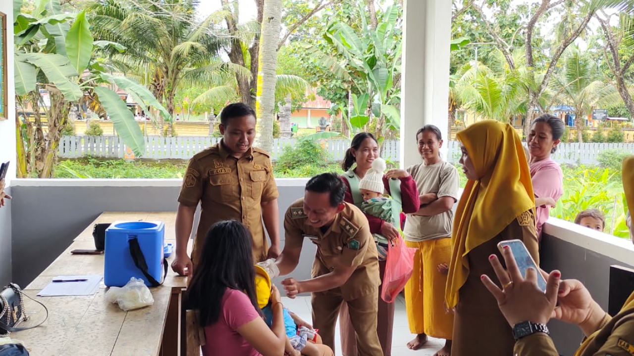Posyandu Rutin Balita di Kelurahan Mekar Sari