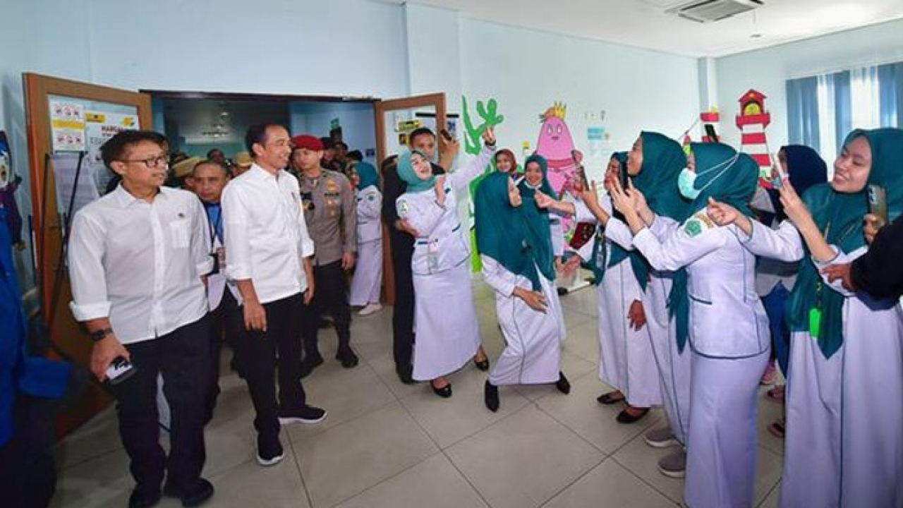 Jokowi Puji RSUD Konawe yang Dibangun Pakai Pinjaman PT SMI
