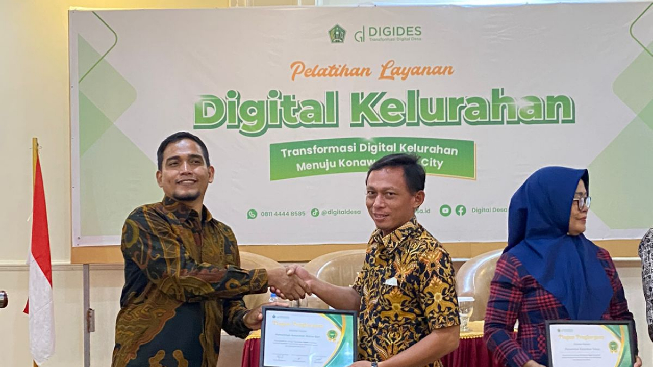 Pelatihan Layanan Digital Desa Kelurahan Mekar Sari