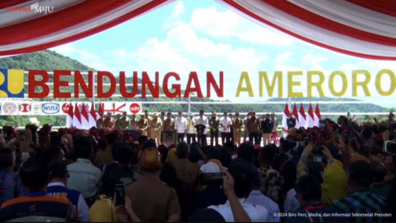 Jokowi Resmikan Bendungan ke-40 Sejak Menjabat, Habiskan Rp 1,5 T