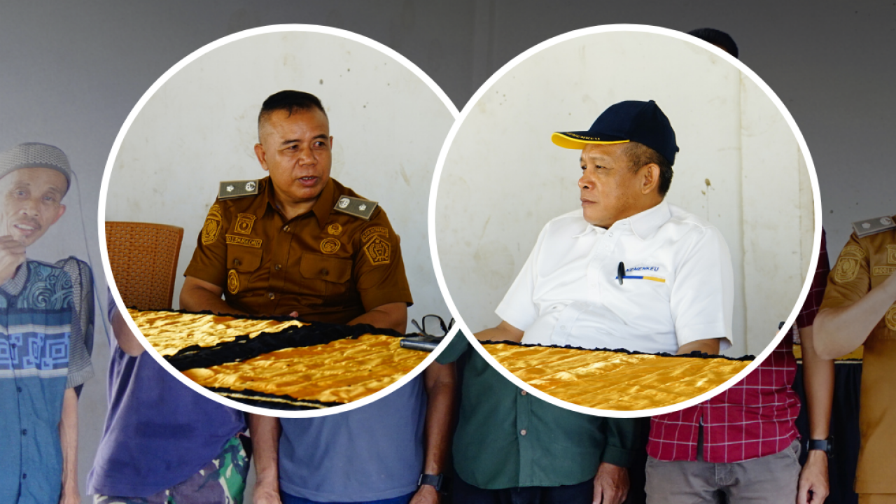 Kunjungan Kerja dalam rangka Monev Dana Desa di Desa Tamesandi