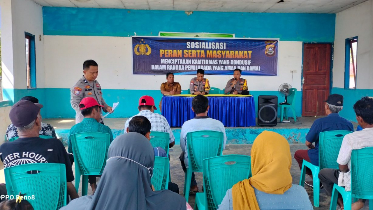Polres Konawe Sosialisasi Pemilukada Damai 2024