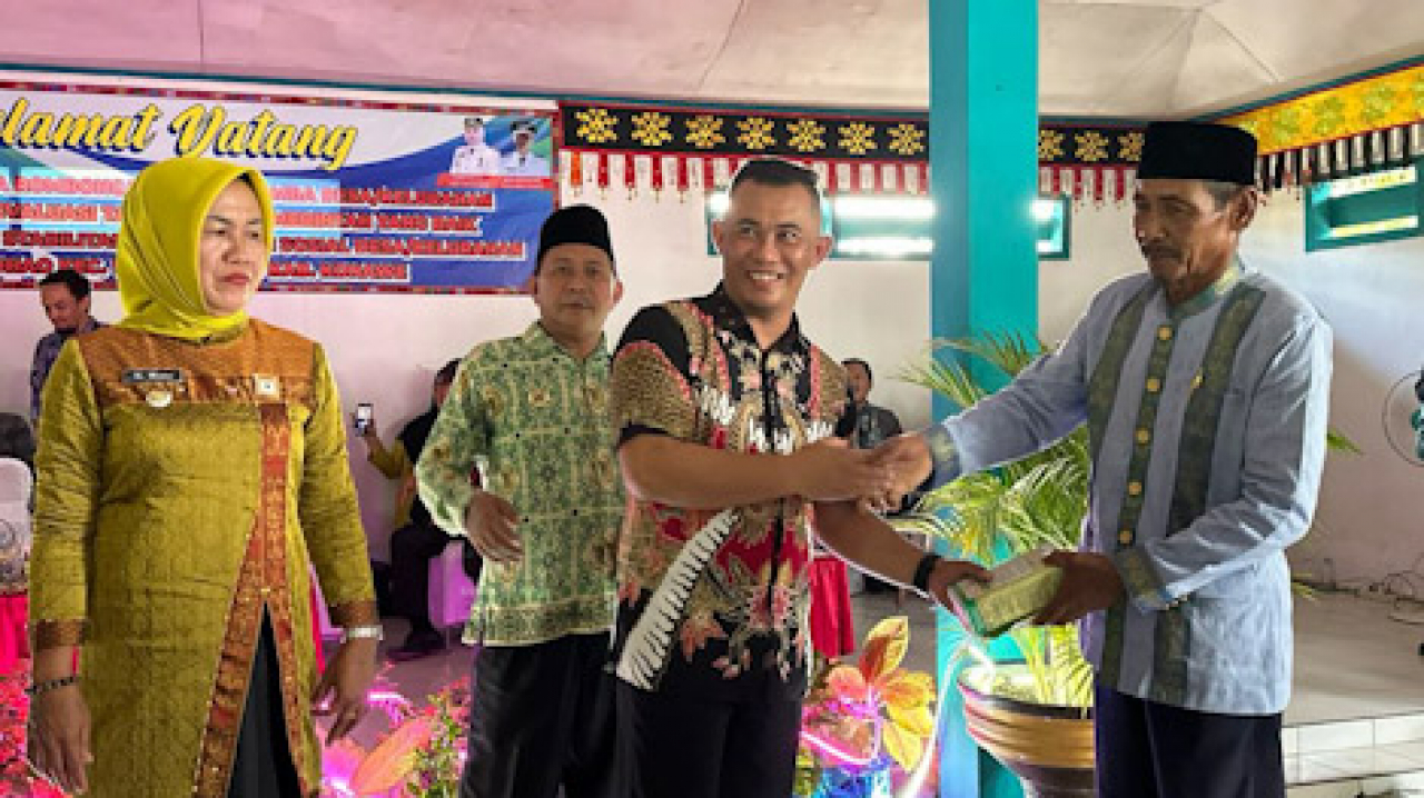 Tim Penilai Lomba Desa Kunjungi Desa Lalohao Kabupaten Konawe