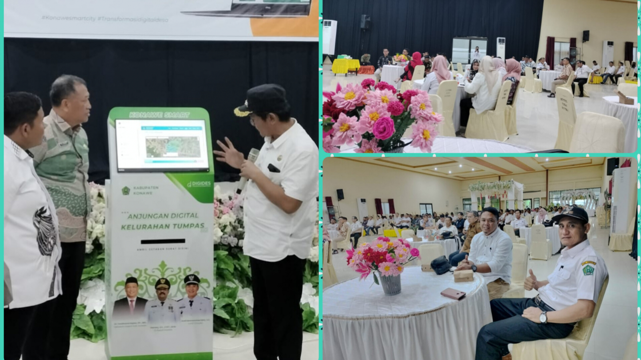 ###  Kades se-Konawe Hadiri Launching Simoni Adik Bangdes yang Terintegrasi Digides