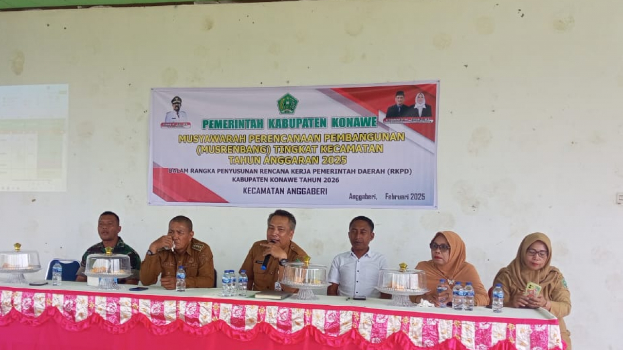 Musrenbang Kecamatan Anggaberi di Kelurahan Toriki