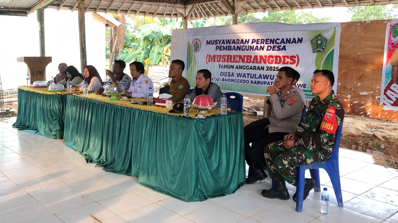 Desa Watulawu Melaksanakan Musrembangdes Untuk Tahun Anggaran 2025