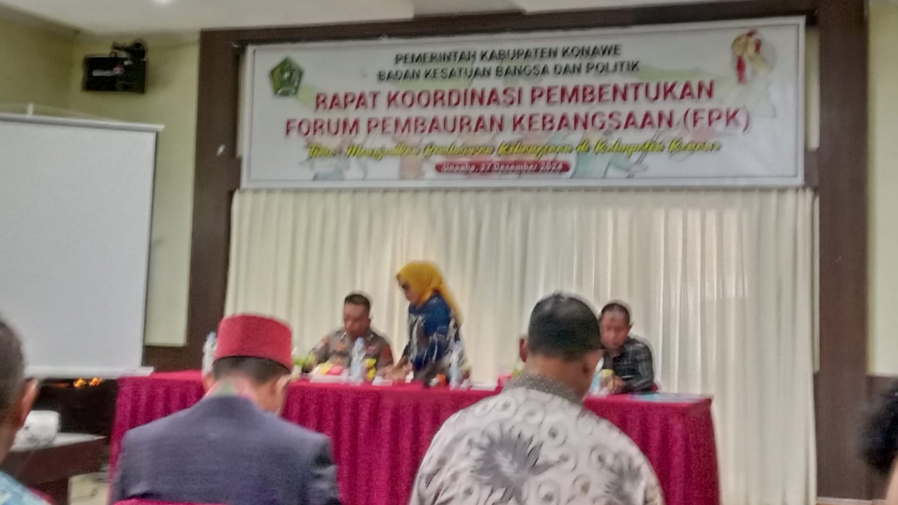 Kepala Desa Watulawu Mengikuti Rapat Koordinasi Pembentukan Forum Pembubaran Kebangsaan