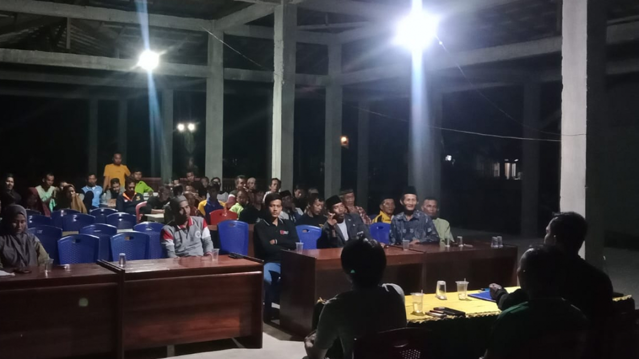 Musyawarah Desa Watulawu Bahas Program Ketahanan Pangan Tahun 2026