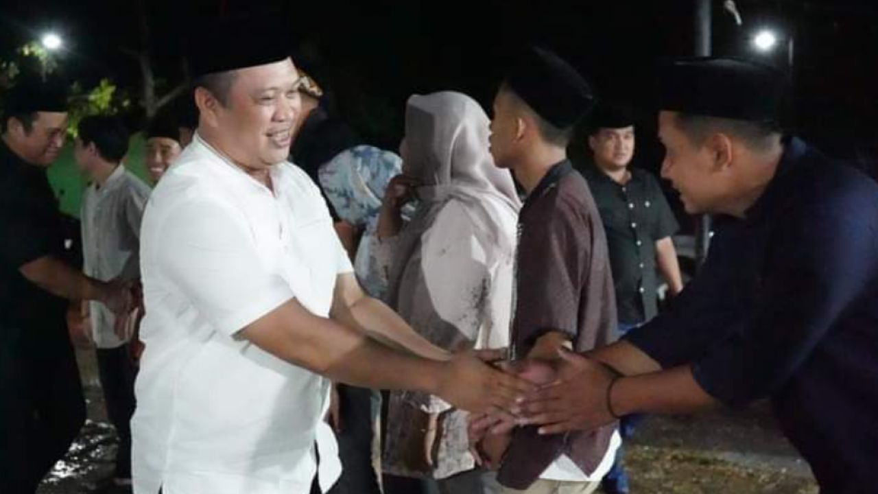 Ruksamin Hadiri Undangan Halalbihalal di Amonggedo