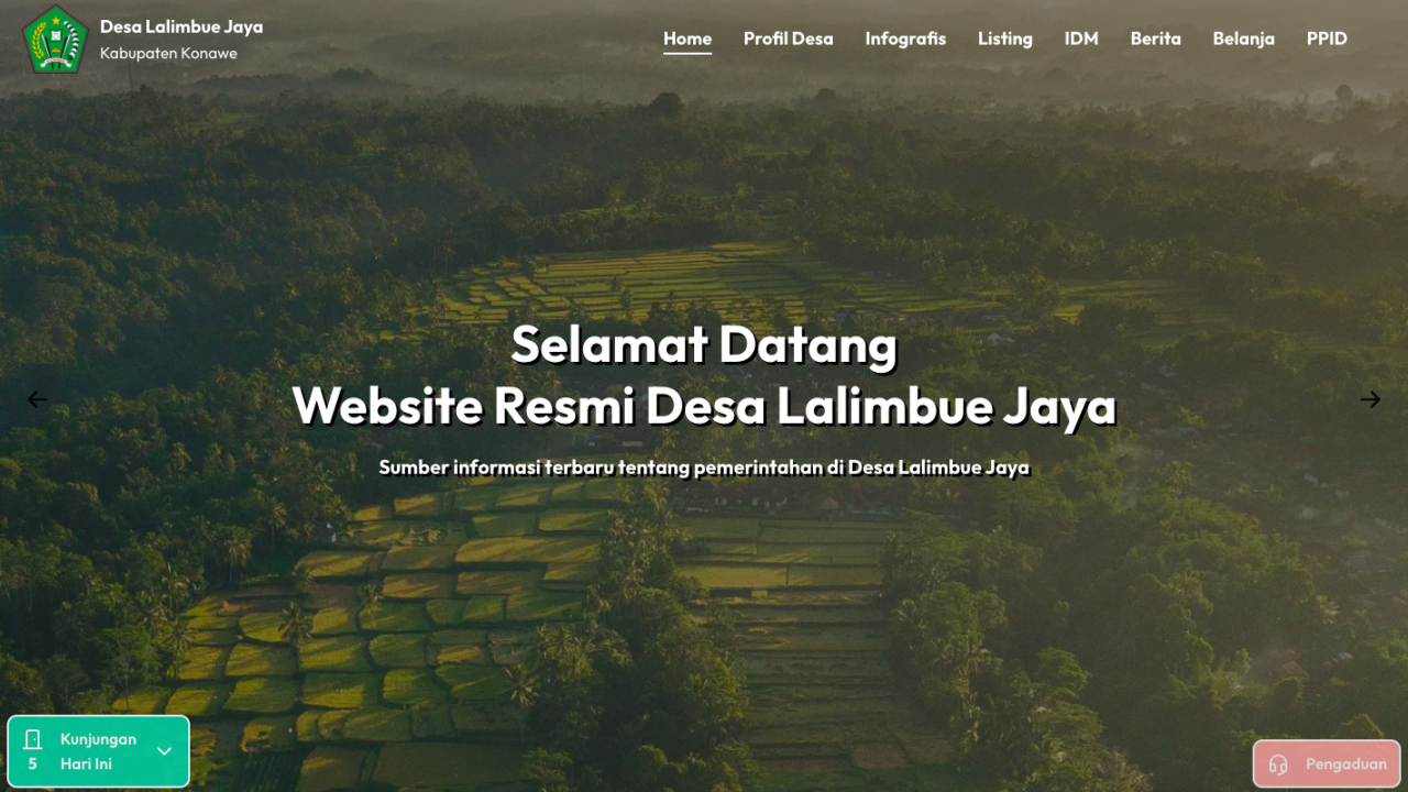 Wujud Pengabdian Desa, Kepala Desa Lalimbue Jaya Melakukan Inovasi Pemerintahan Berbasis Digital