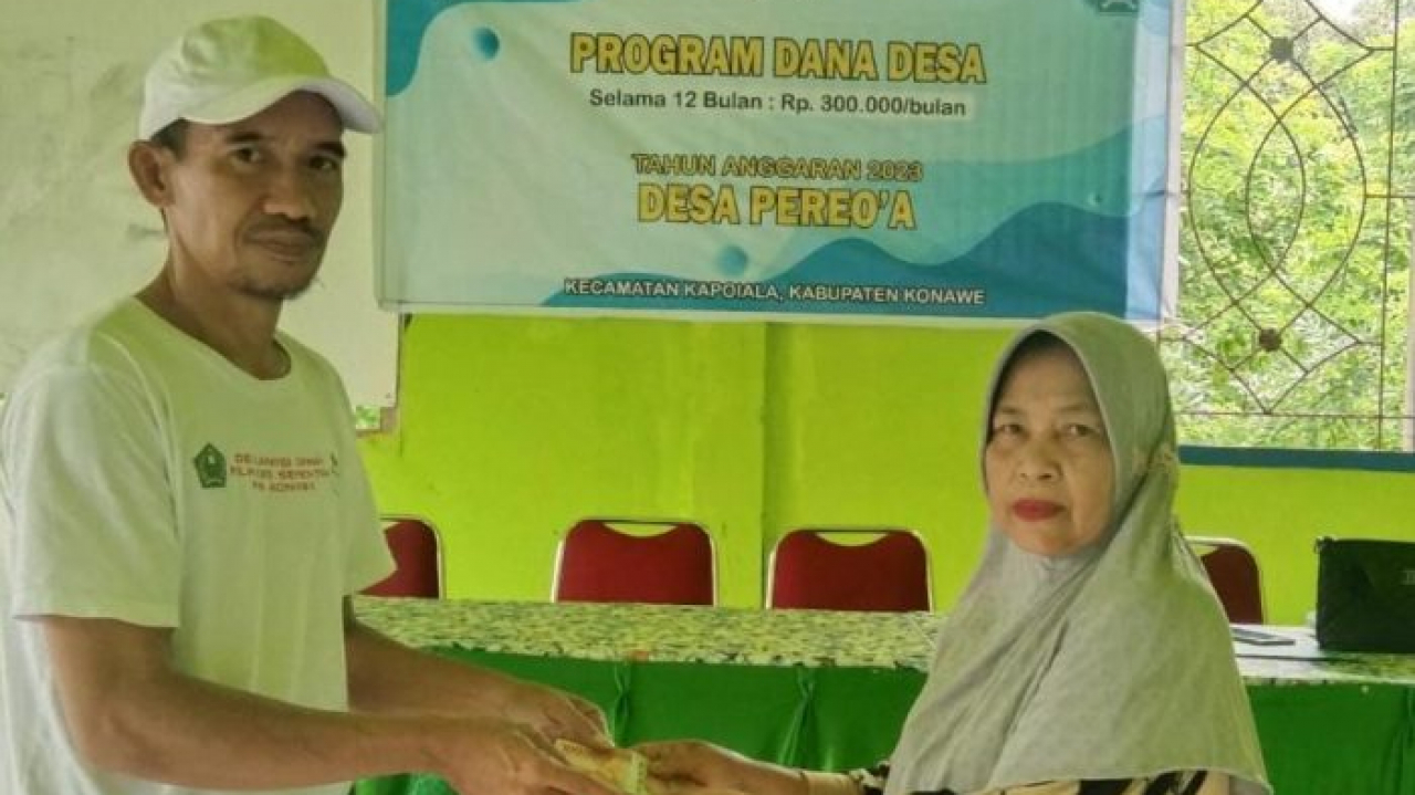23 KPM Desa Pereo’a Terima BLT DD 2023