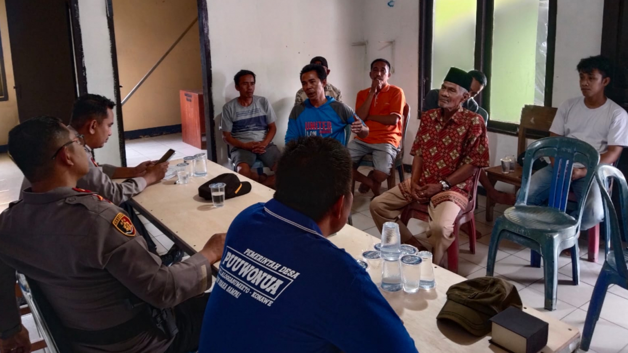 Jum'at Curhat Polsek Lalonggasumeeto