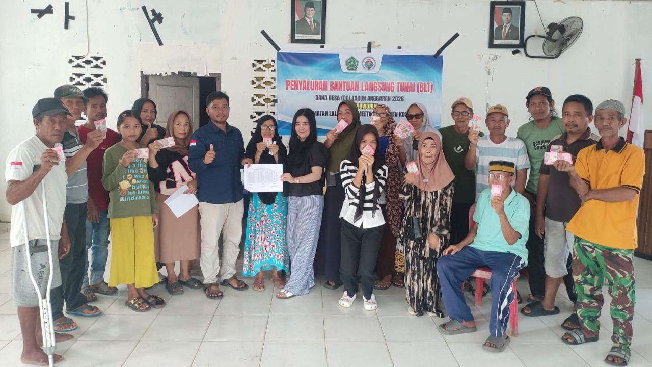 Penyaluran BLT Dana Desa Tahun Anggaran 2026