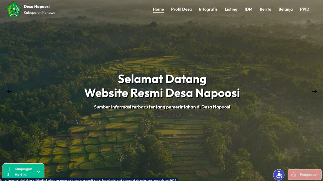 Desa Napoosi Bergerak Menuju Transformasi Digital