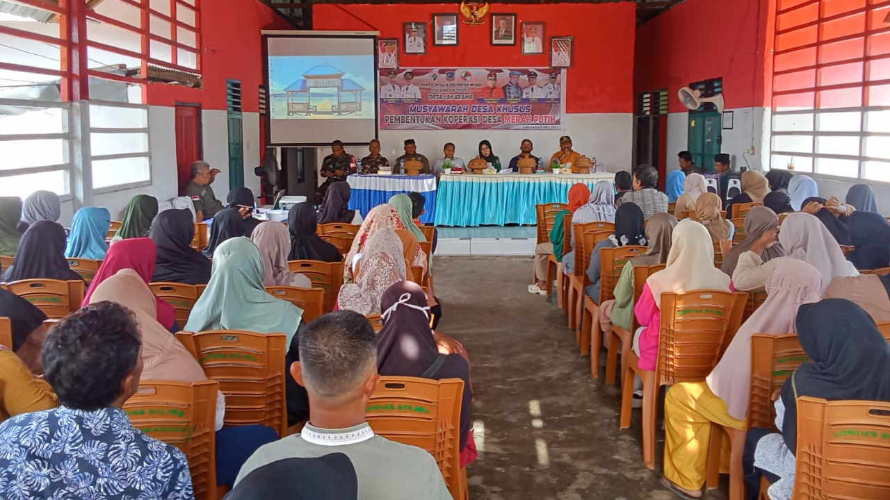 MUSDESUS PEMBENTUKAN KOPERASI MERAH PUTIH DESA LAKARAMA