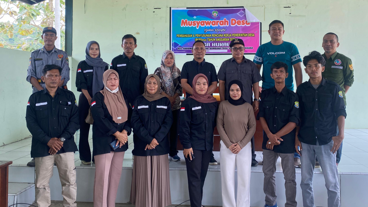 Musdes RKPDes 2026 Desa Hukaea, Siap Laksanakan Pembangunan di 2026