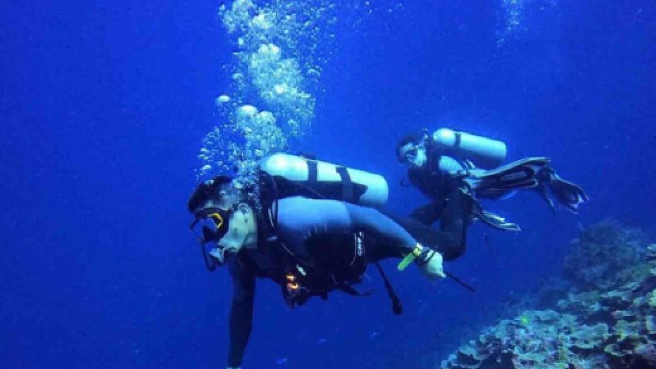 Menghidupkan jalur udara menuju "surga bawah laut"
