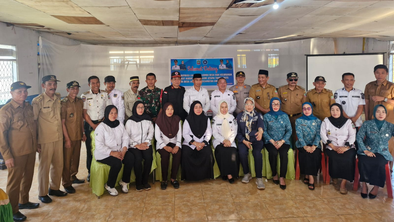 Lomba Desa: Lahimbua Wakili Andowia di Konawe Utara