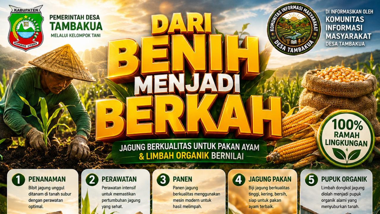Harapan & Visi Pemerintah Desa Tambakua Bersama KIM