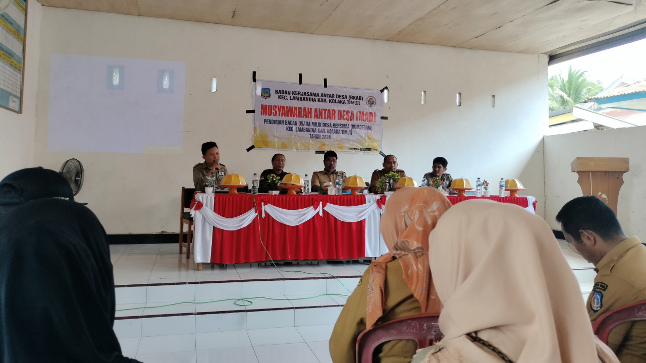 Pembentukan Pengurus BUMDesMa di Desa Lerejaya, Kecamatan Lambandia