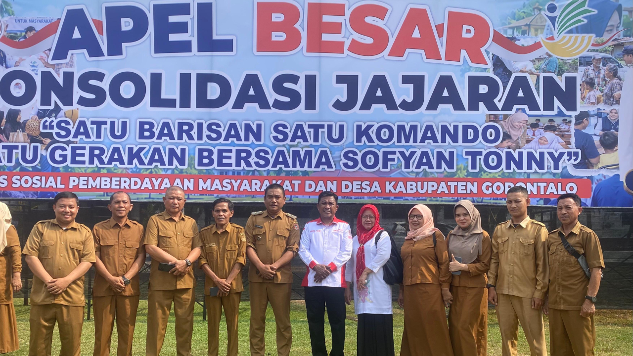 Apel Besar Konsolidasi Jajaran Dorong Sinergi dalam Mewujudkan Pelayanan Sosial dan Pemberdayaan Desa yang Lebih Nyata